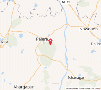 Map of Karrai, Madhya Pradesh