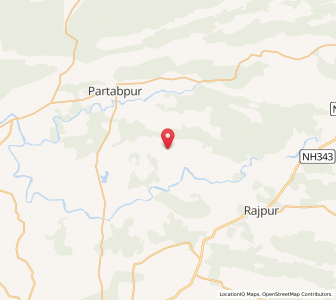 Map of Karsi, Chhattisgarh