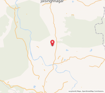 Map of Karwa, Madhya Pradesh