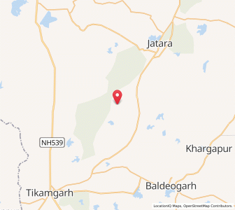 Map of Kasa, Madhya Pradesh