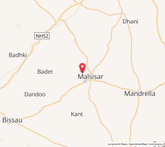 Map of Kasaiyan ki Dhani, Rajasthan
