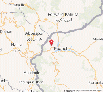 Map of Kasalran, Kashmir
