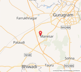 Map of Kasan, Haryana