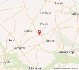 Map of Kasba Chandragi, Karnataka