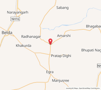 Map of Kasba Pataspur, West Bengal