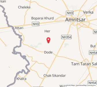 Map of Kasel, Punjab