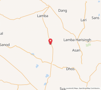 Map of Kashir, Rajasthan