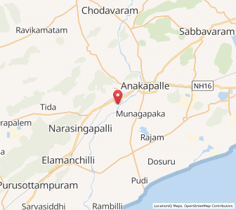 Map of Kasimkota, Andhra Pradesh