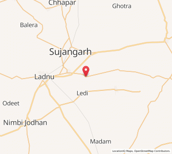 Map of Kasumbi, Rajasthan