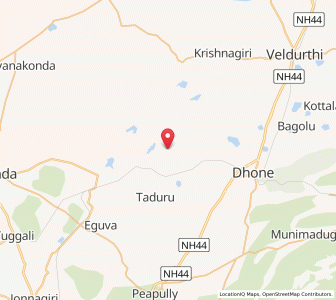 Map of Katarukonda, Andhra Pradesh