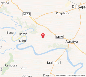 Map of Katghara Brahmanan, Uttar Pradesh