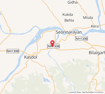 Map of Katgi, Chhattisgarh