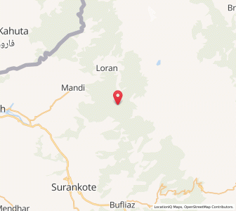 Map of Katha, Kashmir