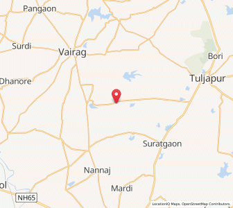 Map of Kati, Maharashtra