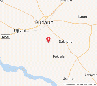 Map of Katinna Barchau, Uttar Pradesh