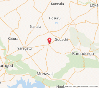 Map of Katkol, Karnataka