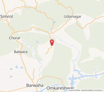 Map of Katkut, Madhya Pradesh