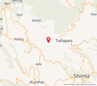 Map of Katla, Himachal Pradesh