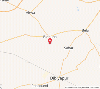 Map of Katra Naki, Uttar Pradesh
