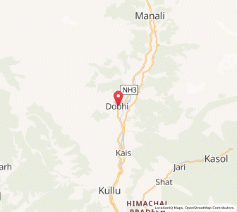 Map of Katrain, Himachal Pradesh