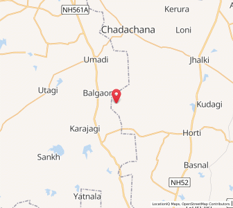 Map of Katral, Maharashtra
