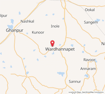 Map of Katrella, Andhra Pradesh