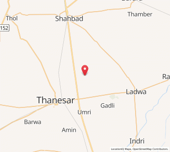 Map of Kaulapur, Haryana