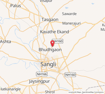 Map of Kavlapur, Maharashtra