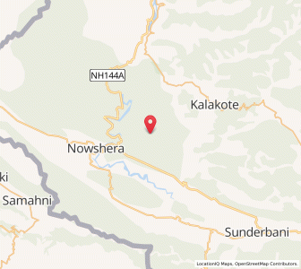 Map of Kawan, Kashmir