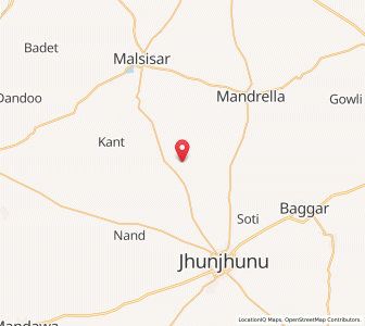 Map of Kayamsar, Rajasthan