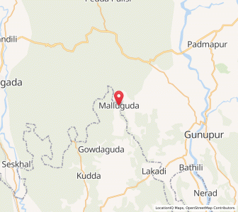 Map of Kedaripuram, Andhra Pradesh