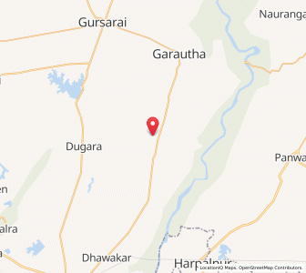 Map of Kedartai, Uttar Pradesh