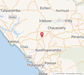 Map of Keevallur, Kerala