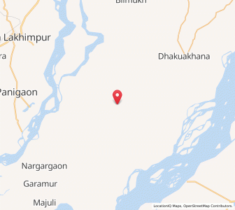 Map of Kekuri Bebejia, Assam
