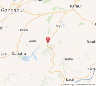 Map of Kelan Devi, Rajasthan