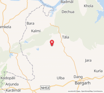 Map of Kelendapali, Chhattisgarh