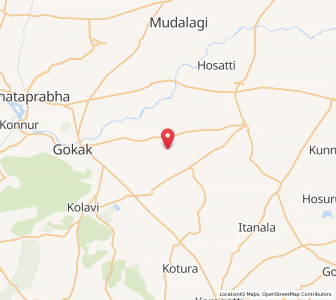 Map of Kemankol, Karnataka