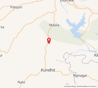 Map of Kendghata, Jharkhand