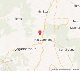 Map of Kendposi, Jharkhand
