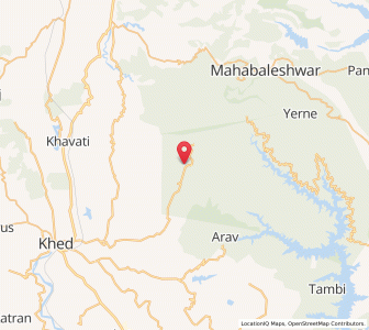 Map of Kenjala, Maharashtra