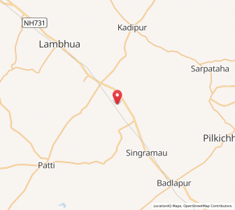 Map of Keoripur, Uttar Pradesh