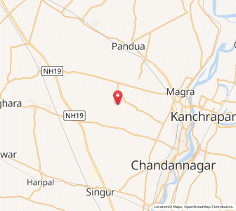 Map of Kesabpur, West Bengal