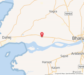 Map of Keshrol, Gujarat