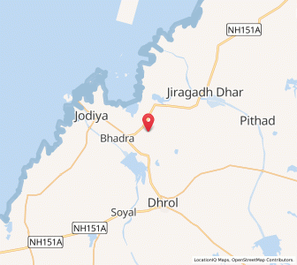Map of Kesia, Gujarat