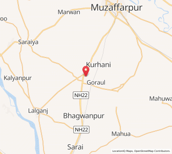 Map of Kesrawandih, Bihar