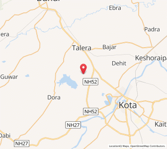 Map of Kethuda, Rajasthan