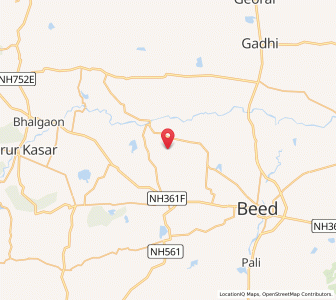 Map of Ketura, Maharashtra