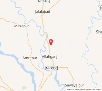 Map of Kewalrampur Chilauwa, Uttar Pradesh