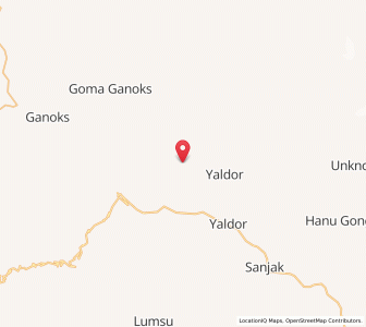 Map of Kha Barora, Kashmir