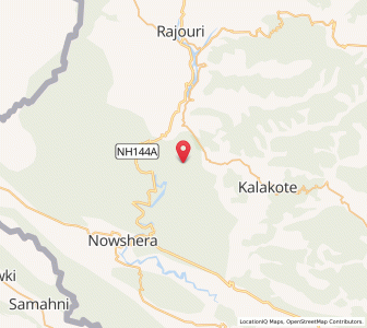 Map of Kha, Kashmir